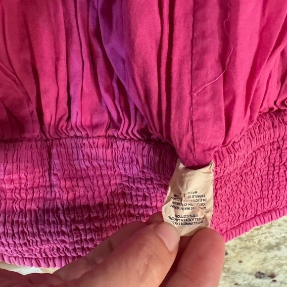 Gap skirt reversible pink and orange mini skirt size M N1.2 - Picture 8 of 11